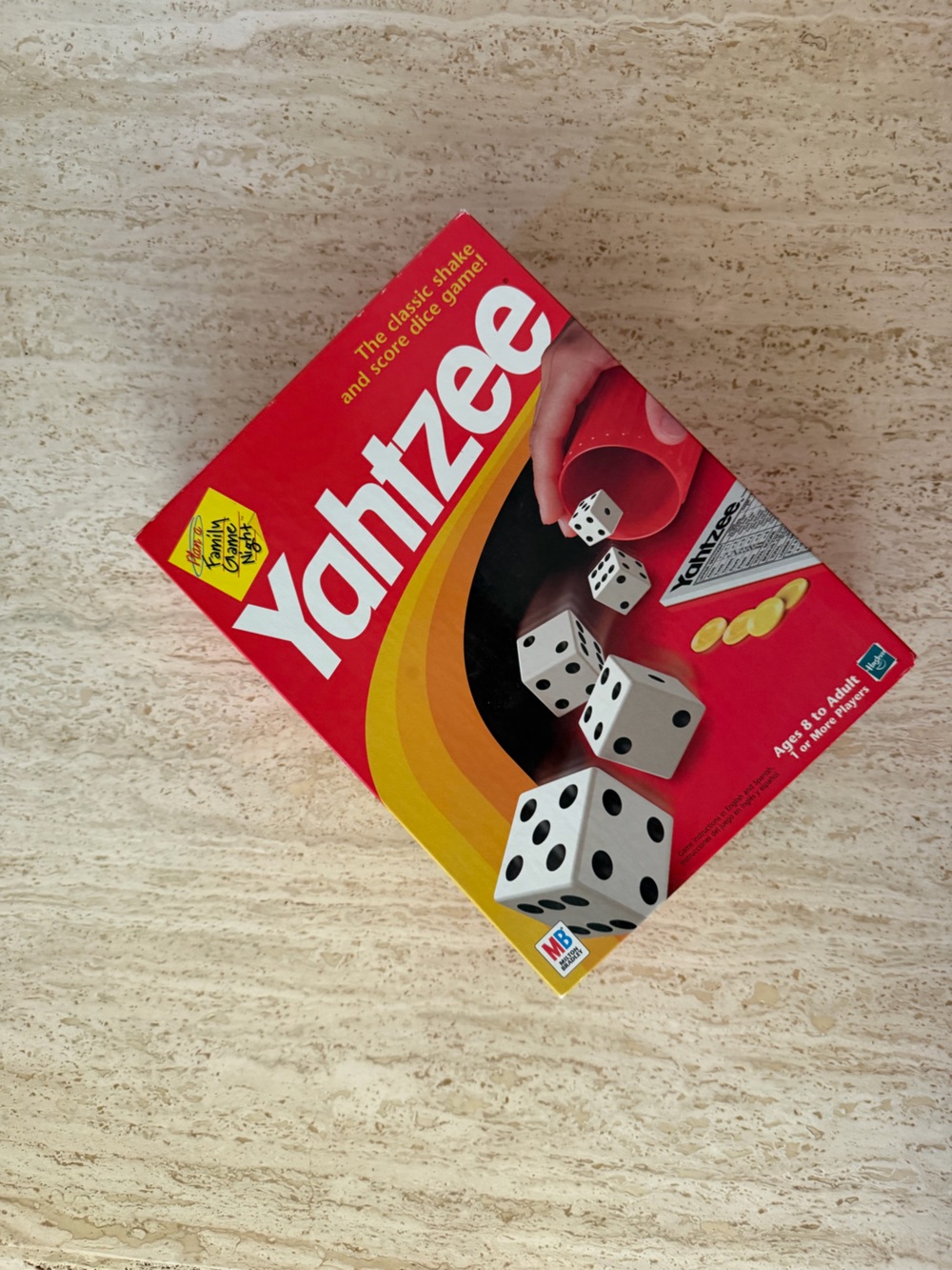 Vintage Yahtzee Game